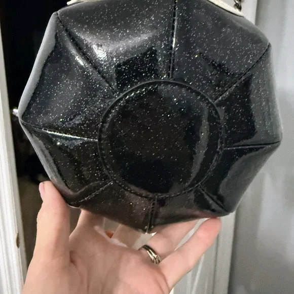 MAD Engine Black and White Pumpkin Crossbody Bag - Picture 8 of 12